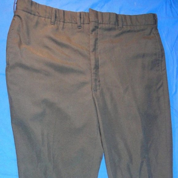 Pants Sz32x295 Usn Us Navy Dscp Mens Class 15 Black Uniform Dress